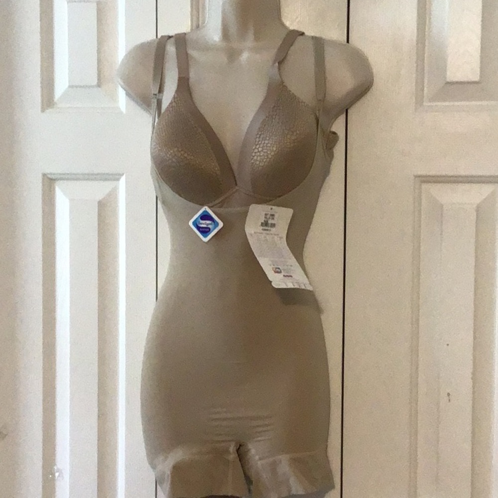 Seamless Mid-Thigh Body Shaper XXL